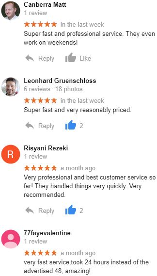Latest Reviews
